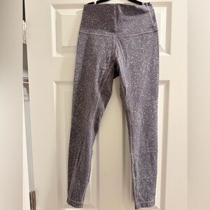 lululemon athletica Gray Speckled Leggings